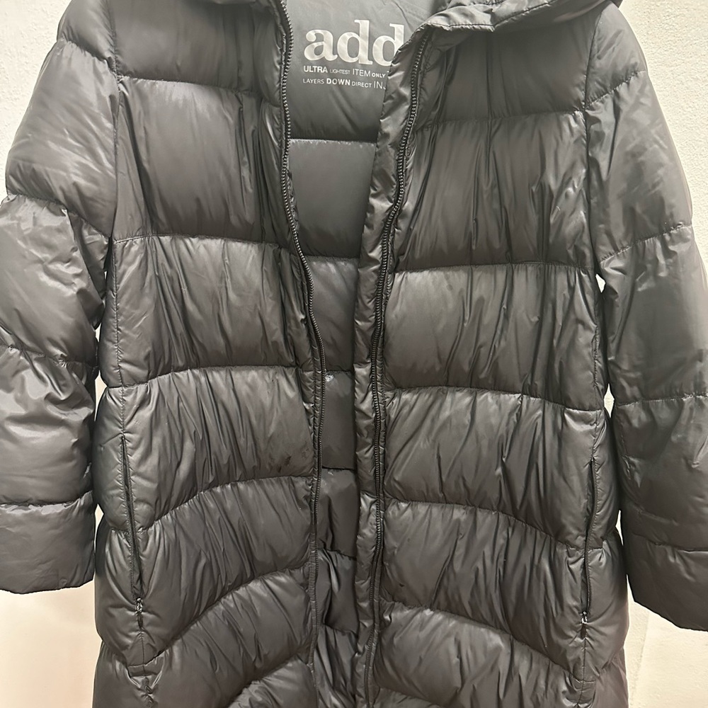 Add down coat!